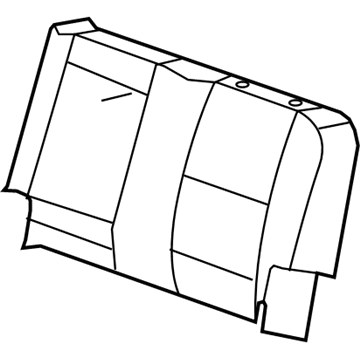 Chevy 20858303 Seat Back Cover
