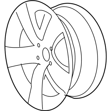 Pontiac G8 Spare Wheel - 92212153