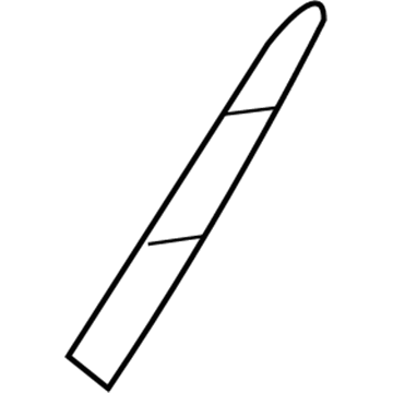 GM 22969192 Antenna Mast 22969192 GM Antenna Mast Illustration 1 of 1