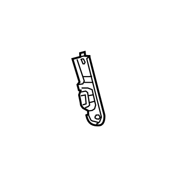 GM 95271222 Center Brace 95271222 GM Center Brace Illustration 1 of 1