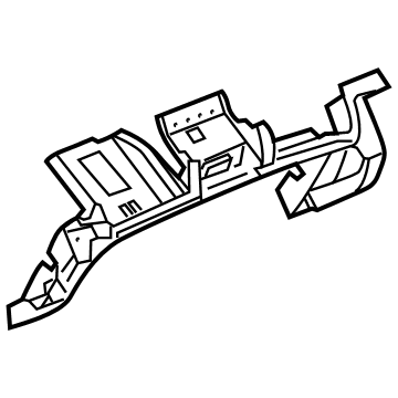 GM 42574074 Frame, Jet Black 42574074 GM Frame, Jet Black Illustration 1 of 1
