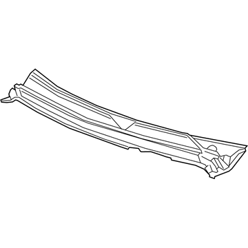 GM 84408137 Cowl Grille 84408137 GM Cowl Grille Illustration 1 of 1