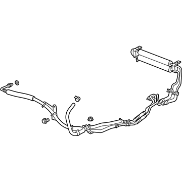 GM 19431997 Cooler Pipe 19431997 GM Cooler Pipe Illustration 1 of 1