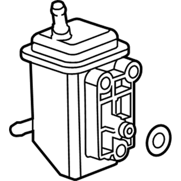 GM 19210059 Lower Reservoir 19210059 GM Lower Reservoir Illustration 1 of 1