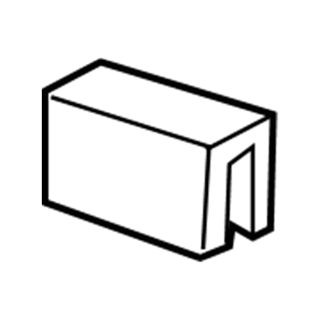 Pontiac 92115927 Windshield Spacer