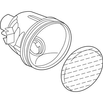 Pontiac 88972188 Lens & Housing
