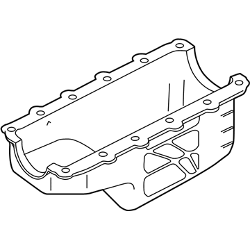 Chevy 14077873 Oil Pan