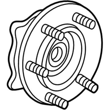 Chevy 19419501 Hub & Bearing