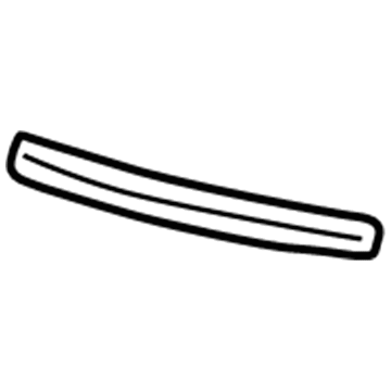 GM 12362967 Belt Weatherstrip, Front Driver Side 12362967 GM Belt Weatherstrip, Front Driver Side Illustration 1 of 1