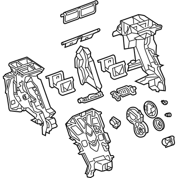 84644545 GM Case Assembly Illustration 1 of 1
