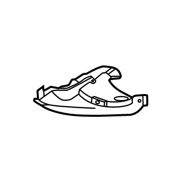 Cadillac 86588812 Lower Deflector