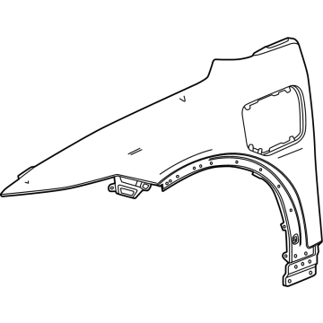Cadillac OPTIQ Fender - 85039592