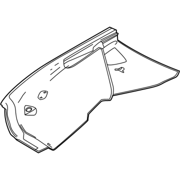 Cadillac 86507156 Fender Ledge Cover