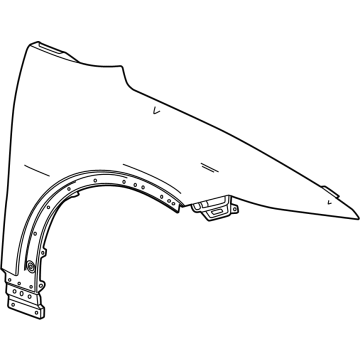 Cadillac OPTIQ Fender - 85039593