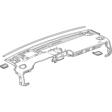 Chevy 86507556 Upper Dash Panel