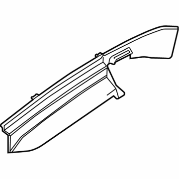 Chevy 84862309 Fender Ledge Cover