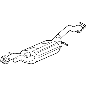 Hummer Exhaust Pipe - 10398386