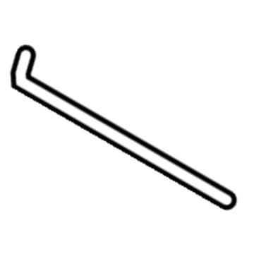 GM 15893803 Handle, Outside Rod, Rear Driver Side 15893803 GM Handle, Outside Rod, Rear Driver Side Illustration 1 of 1