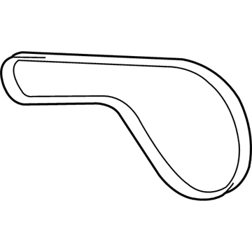 Cadillac V-Belt - 12578062