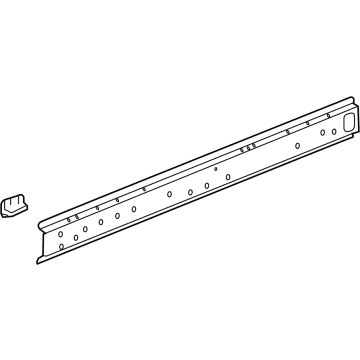 GM 84387968 Rocker Reinforcement, Driver Side 84387968 GM Rocker Reinforcement, Driver Side Illustration 1 of 1