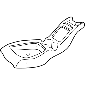 Chevy 15718182 Upper Trim Panel