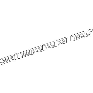 GMC Sierra EV Emblem - 86815994