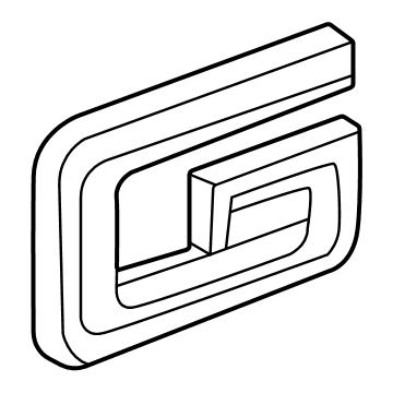 GMC Sierra EV Emblem - 86584085