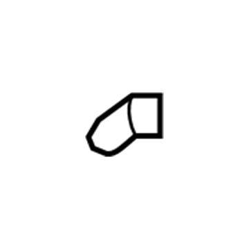 GM 20872379 Handle, Inside Cap, Front Driver Side 20872379 GM Handle, Inside Cap, Front Driver Side Illustration 1 of 1