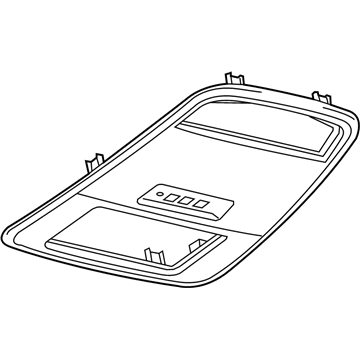 Buick 22985840 Overhead Console