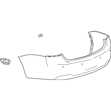 Chevy Impala Bumper Cover - 23378124