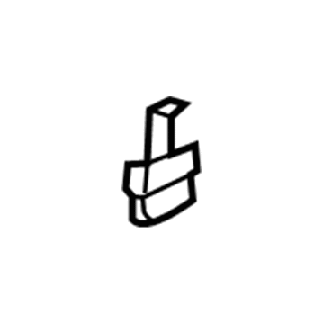 GM 85522222 Upper Center Pillar Trim Cap 85522222 GM Upper Center Pillar Trim Cap Illustration 1 of 1