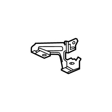 GM 84873086 Mount Bracket, Front Passenger Side 84873086 GM Mount Bracket, Front Passenger Side Illustration 1 of 1