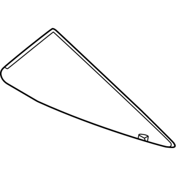 GM 84869145 Applique Assembly-Quarter Panel Upper *Black 84869145 GM Applique Assembly-Quarter Panel Upper *Black Illustration 1 of 1