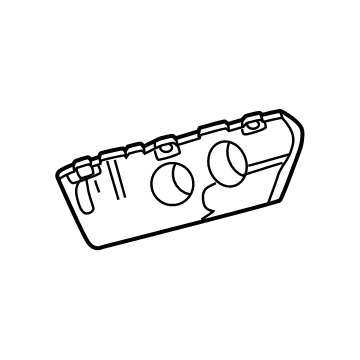 26346484 GM Guide, Bumper/Fascia, Rear Illustration 1 of 1