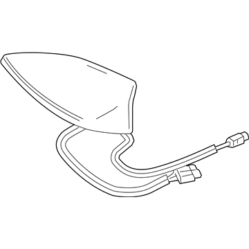 Cadillac 23417168 Antenna