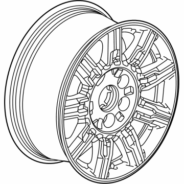 GMC 86774700 Wheel, Alloy