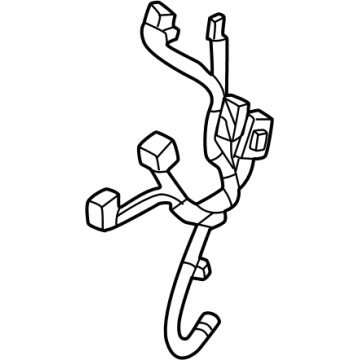 GM 26510597 Harness Assembly-Front Side Door Wiring 26510597 GM Harness Assembly-Front Side Door Wiring Illustration 1 of 1