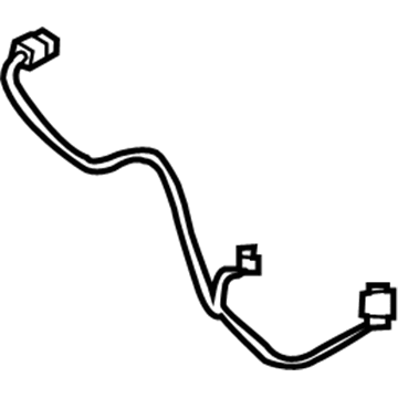 GM 25941318 Antenna Cable 25941318 GM Antenna Cable Illustration 1 of 1