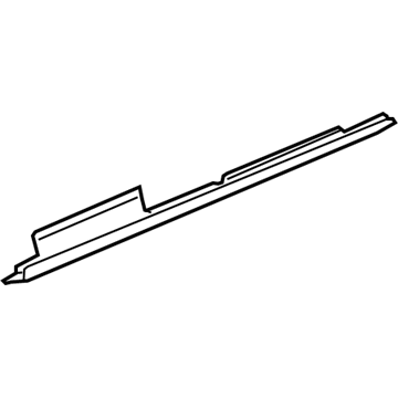 GM 10382991 Rocker Panel, Passenger Side 10382991 GM Rocker Panel, Passenger Side Illustration 1 of 1