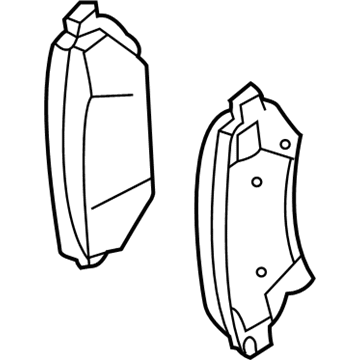 Chevy Impala Brake Pads - 19209340
