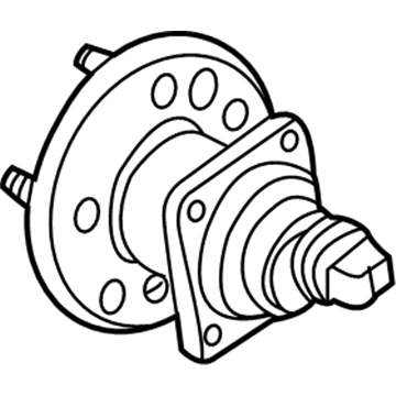 Chevy 19122338 Hub & Bearing