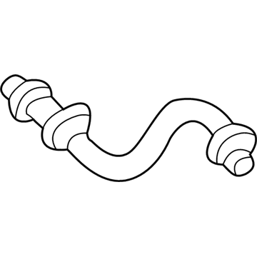 GM 19366667 Flex Hose, Rear Driver Side 19366667 GM Flex Hose, Rear Driver Side Illustration 1 of 1