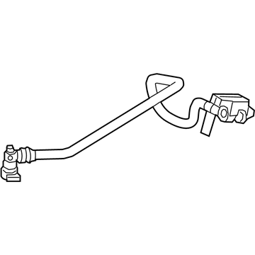 GM 84974395 Vacuum Hose 84974395 GM Vacuum Hose Illustration 1 of 1