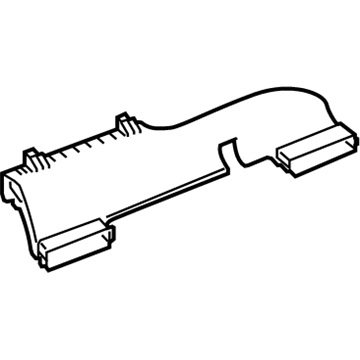 GM 23119191 Air Inlet Duct 23119191 GM Air Inlet Duct Illustration 1 of 1