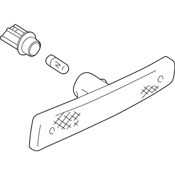 Chevy Tracker Side Marker Light - 30020790
