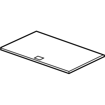 15930174 GM Lid, Rear Illustration 1 of 1