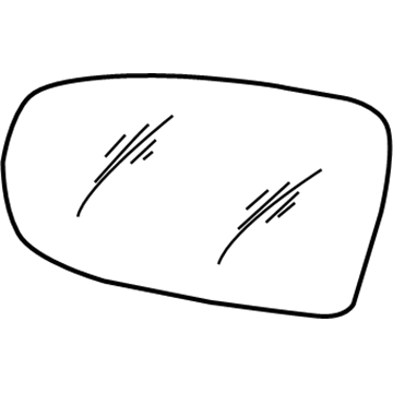 Chevy Trailblazer EXT Car Mirror - 19120843
