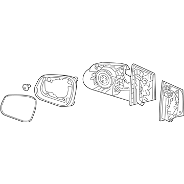 Chevy Spark Car Mirror - 94781625
