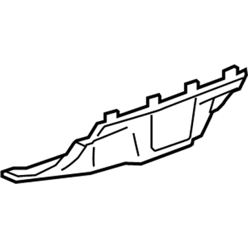 84282006 GM Cover, Black, Rear Illustration 1 of 1