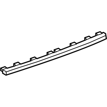 GM 84255080 Lower Molding, Black, Rear 84255080 GM Lower Molding, Black, Rear Illustration 1 of 1